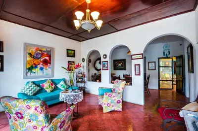Zona de estar de Hotel El Patio