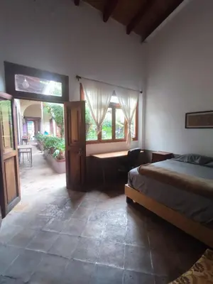 Cama o camas de una habitación en Casa Morfo Cultura
