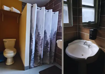 Un baño de Departamento a 1 minuto de la terminal ADO