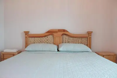 Cama o camas de una habitación en Los Temazcales de Xochitepec
