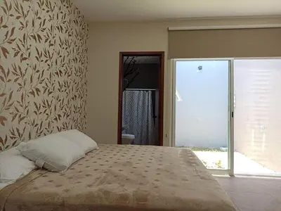 Cama o camas de una habitación en Canario206 c