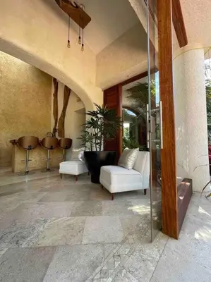Zona de estar de Bilbao Luxury Bungalow