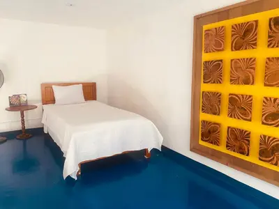 Cama o camas de una habitación en Casa Cristal Habitación Andromeda