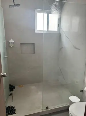 Un baño de Casa privada con alberca en Real de Oaxtepec