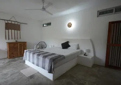 Cama o camas de una habitación en Casa Melrose
