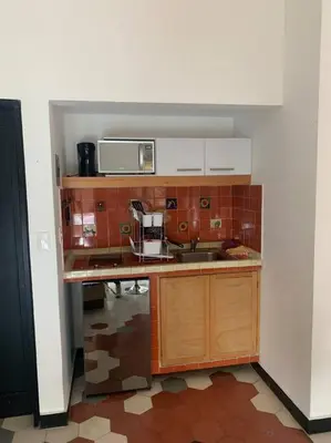 Una cocina o zona de cocina en Nuevo Loft con Gym con Alberca y Terraza