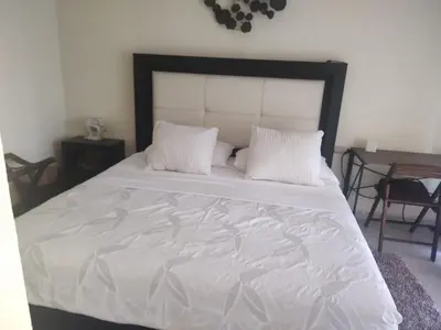 Cama o camas de una habitación en Terrasol 512