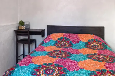 Cama o camas de una habitación en Habitación acogedora