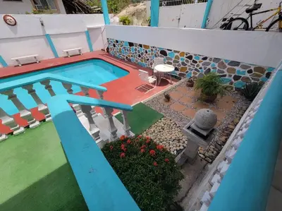 Piscina en o cerca de Tranquilo y cómodo Bungalow