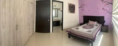 Cama o camas de una habitación en Casa Paraiso Country Club