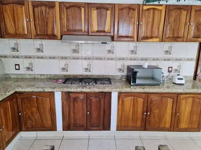 Una cocina o zona de cocina en Quinta El Guitarron