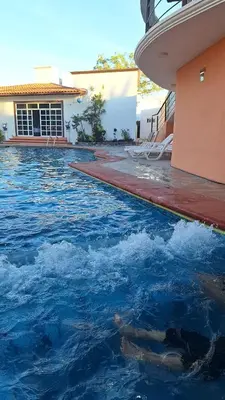 Piscina en o cerca de Quinta El Guitarron
