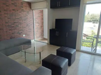 Zona de estar de Departamento en Cholula Pue La Pirámide