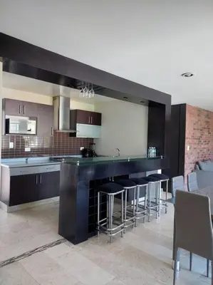 Una cocina o zona de cocina en Departamento en Cholula Pue La Pirámide