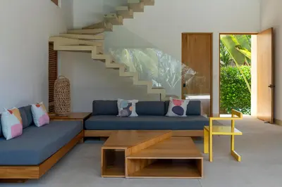 Zona de estar de Casa Guia - La Flia Beach House Luxury