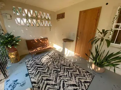 Cama o camas de una habitación en Casa Selva casa privada con alberca, en Punta