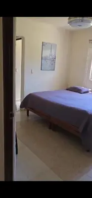 Cama o camas de una habitación en Hermoso departamento