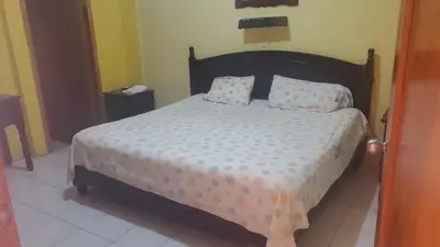 Cama o camas de una habitación en Hotel Real