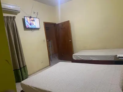 Cama o camas de una habitación en Hotel Real
