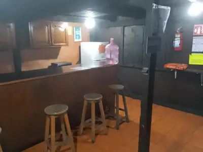 Una cocina o zona de cocina en Cabañas el Haya