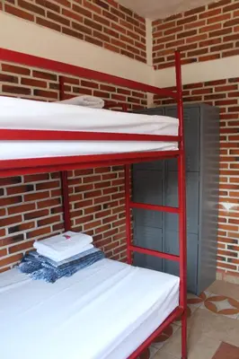 Cama o camas de una habitación en Hostal 38