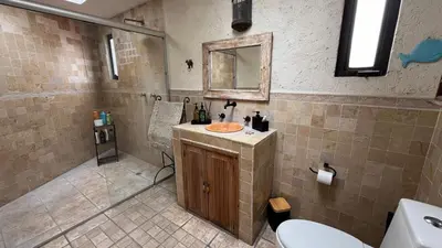 Plano de Hermosa casa estilo rustico en Puebla de Zaragoza