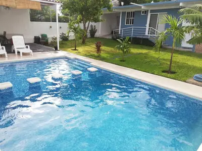 Piscina en o cerca de Casa Natalia