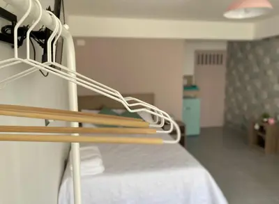 Cama o camas de una habitación en Loft a 3 min del mar