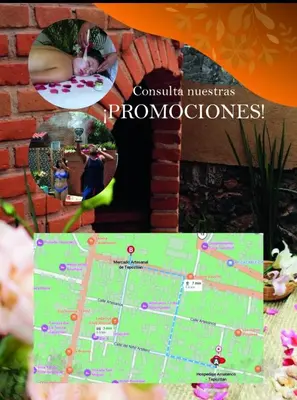 Plano de Posada Amatenco & Spa Tepoztlán