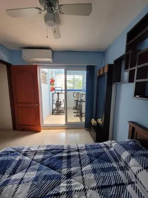 Cama o camas de una habitación en casa en veracruz