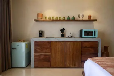 Una cocina o zona de cocina en Mantra Hotel Boutique