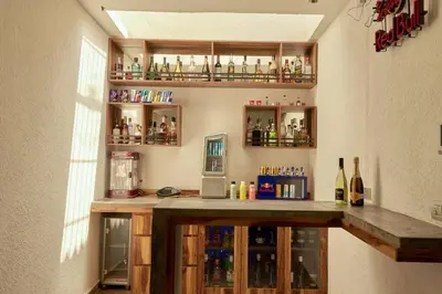 Bebidas en Casa contemporánea a pasos de galerías y averanda