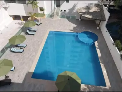 Piscina en o cerca de Acapulco costera