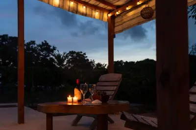 Un balcón o terraza de Villa Cielo de Diamantes