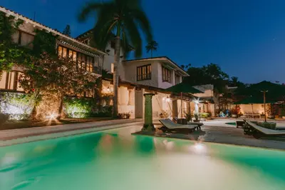 Piscina en o cerca de Casa de Piedra