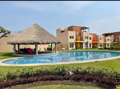 Piscina en o cerca de Casa Sauces Sur, alberca, billar, roof garden privado
