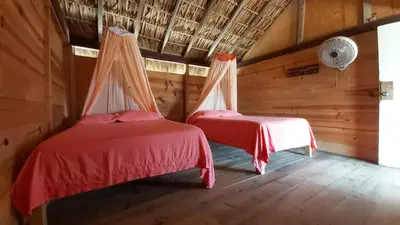 Cama o camas de una habitación en Lia Del Mar