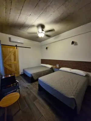 Cama o camas de una habitación en inbed Hotel