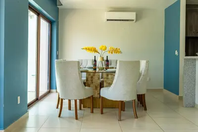 Zona de estar de Modern House 3 Bedrooms & Pool Acapulco