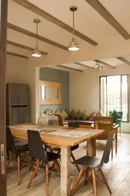 Una cocina o zona de cocina en Casa Guayacan Alcalá