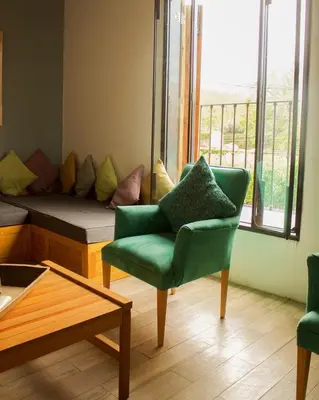 Zona de estar de Casa Guayacan Alcalá