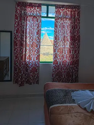 Cama o camas de una habitación en Hotel Juquila Nochixtlán