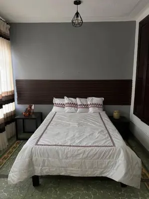 Cama o camas de una habitación en Departamento Centro Histórico