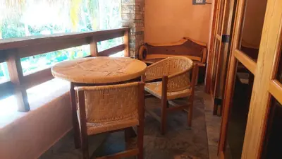 Zona de estar de Casa XhunaXhia