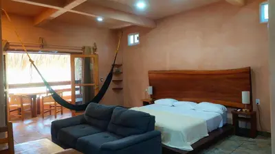 Cama o camas de una habitación en Casa XhunaXhia