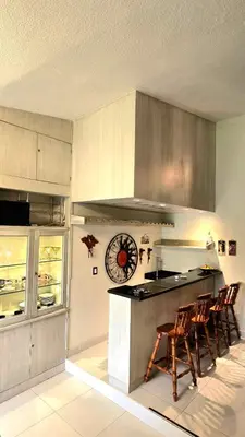 Una cocina o zona de cocina en Casa amueblada dentro de club de golf