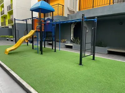 Zona de juegos infantil en Departamento cerca Palacio Deportes, Estadio GNP, Aeropuerto AICM, Autódromo