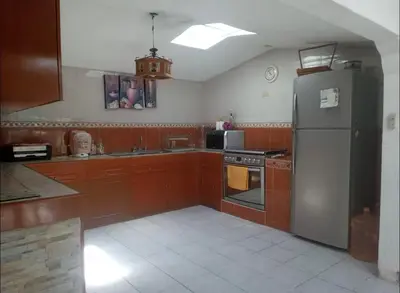 Una cocina o zona de cocina en Casa MONTEALEGRE