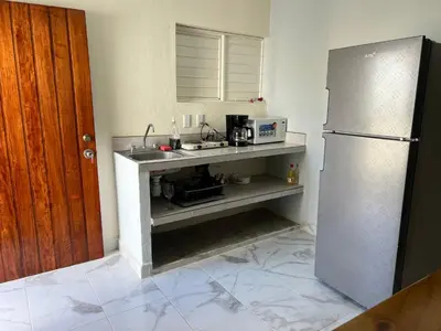 Una cocina o zona de cocina en Suite El Ángel #7