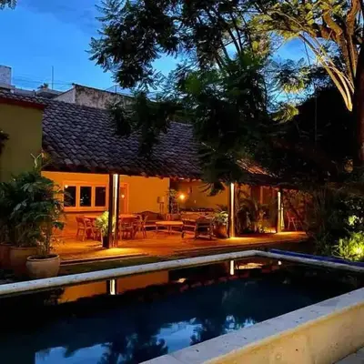 Casa Verde Alberca Jardin Diseno Ubicacion AC